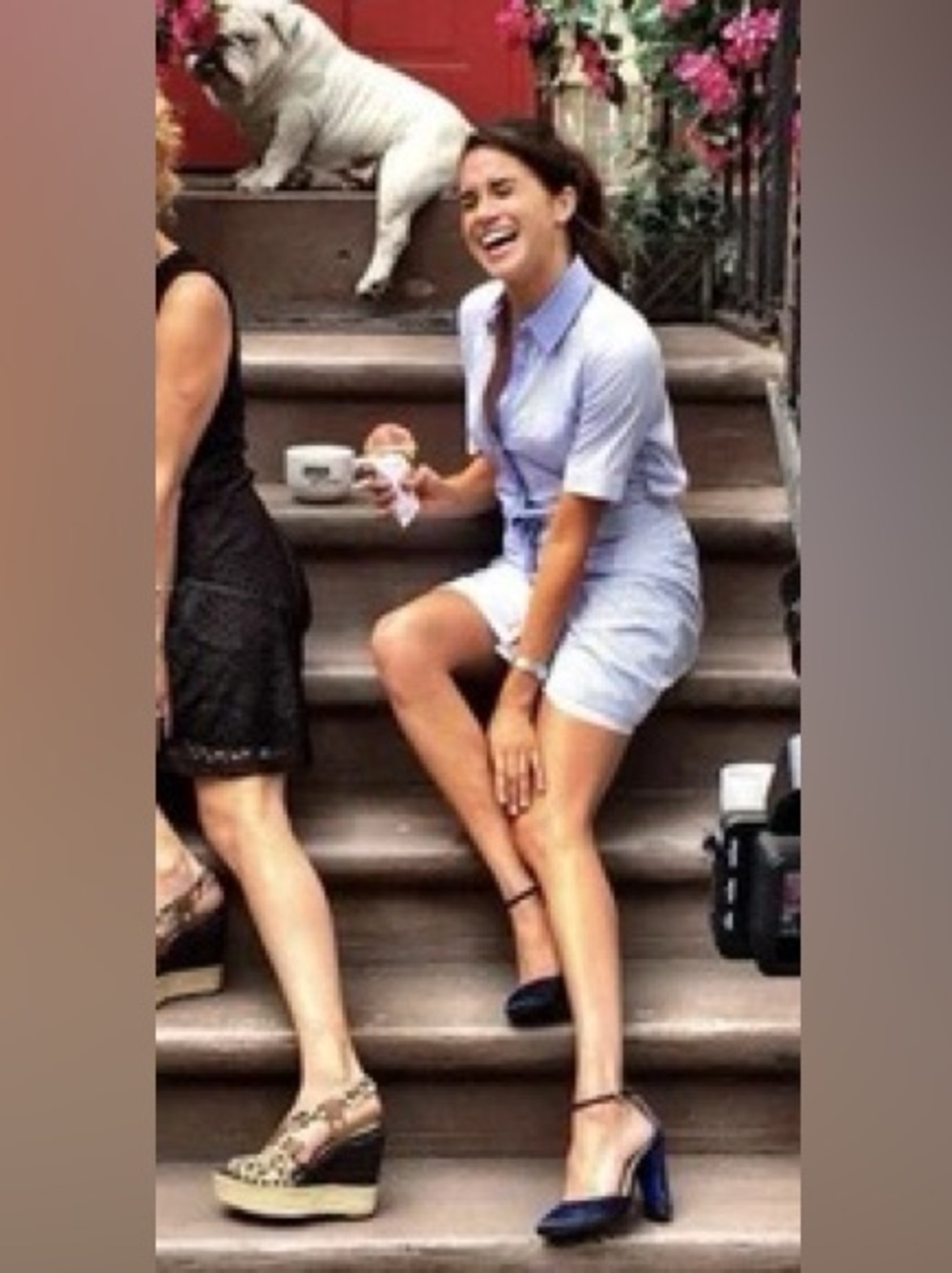 ASO MEGHAN MARKLE RARE!!!
VERONICA BEARD GINGER SHIRTDRESS